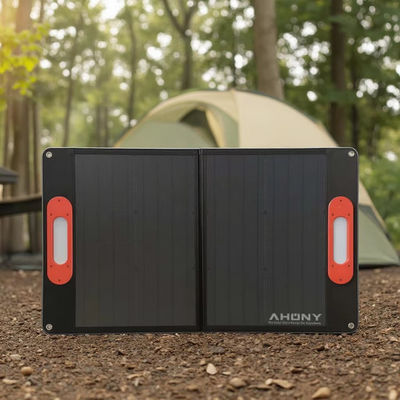 ราคาดี แผงโซลาร์เซลล์พับได้ชนิดโมโนคริสตัลไลน์ซิลิคอน 250w ขนาดกะทัดรัด ทนทานต่อสภาพอากาศ เหมาะสำหรับการผจญภัยกลางแจ้ง ออนไลน์
