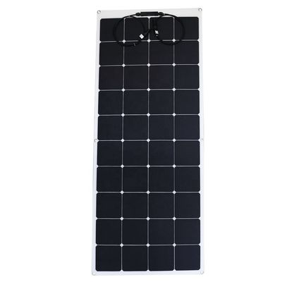ราคาดี 12V 170W แผ่นพลังงานแสงอาทิตย์ยืดหยุ่น สําหรับการชาร์จแบตเตอรี่ เรือ คาราวาน RV ออนไลน์