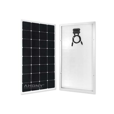 120W Glass Solar Panel Maxeon โซลาร์เซลล์ติดต่อกลับ SunPower IBC พลังงาน sol solor แพนล โซลาร์เซลล์สําหรับข้อมูล Navigation Buoy