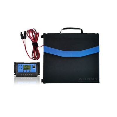 ราคาดี กระเป๋าสะพายแสงอาทิตย์แบบพับ 160w โมโนเซลล์เกรด A สําหรับการชาร์จเครื่องผลิตแสงอาทิตย์ ออนไลน์
