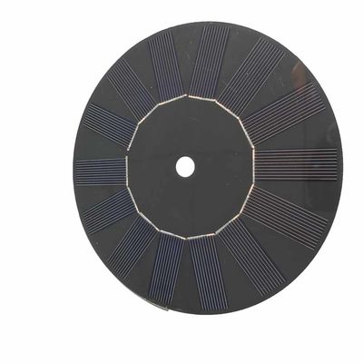 ราคาดี 2.1w 350mA 6V กลม ปานล์แสงอาทิตย์ตามสั่ง ดํา สายใยแก้ว Pet สําหรับน้ําพุ ออนไลน์