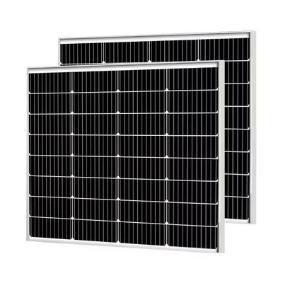 โฟตโวลเตอิก โมโนคริสตัลลีน หลังคา แผ่นแสงอาทิตย์มีเชิง 60W 80W 100W 180W 200W 300W