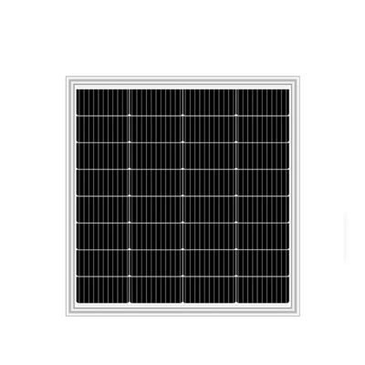 หลังคาสีดํา สีขาว แผ่นแสงอาทิตย์ขนาดเล็ก 10w 80w 100w โมดูล PV สําหรับขายย้อนหลัง CCTV ขนาดเล็ก IOT มือถือ Smart ระบบพลังงานแสงอาทิตย์