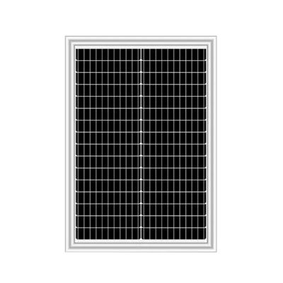 ราคาดี แพเนลพลังแสงอาทิตย์แบบมโนคริสตัลแบบแข็งแรง 50W ด้วยความแรงเครียดระบบสูงสุด 500V คุณภาพ A สําหรับสระว่ายน้ํา LED แฟลชพลังแสงอาทิตย์ที่ฉลาด ออนไลน์