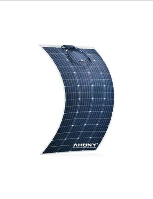 22.7% ประสิทธิภาพของแผ่นไฟฟ้า 200W 12V แผ่นแสงอาทิตย์สําหรับเรือ RV Cabin Van รถเบา