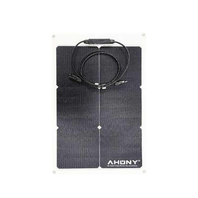 ราคาดี 50W Back Contact Cell Thin Film Flexible Solar Panel ชุดตั้งแคมป์สําหรับแผ่นระเบียงแสงอาทิตย์และ RV ออนไลน์