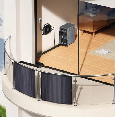 Longi HPBC 250W โพลิกเซลล์ แพเนล ประสิทธิภาพ 25.8% สําหรับ RV Boat Van