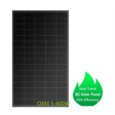 ราคาดี Factory Wholesale 26% High Efficiency Solar Panels HPBC Pv Module 50W 100W 200W 300W 400W Best Quality Glass Solar Panel for Roof Rv Boat Yacht  ออนไลน์