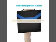 Sunpower Foldable Solar Panel 60W 100W Options Portable IBC Monocrystalline Cells Power Station Charger Kit